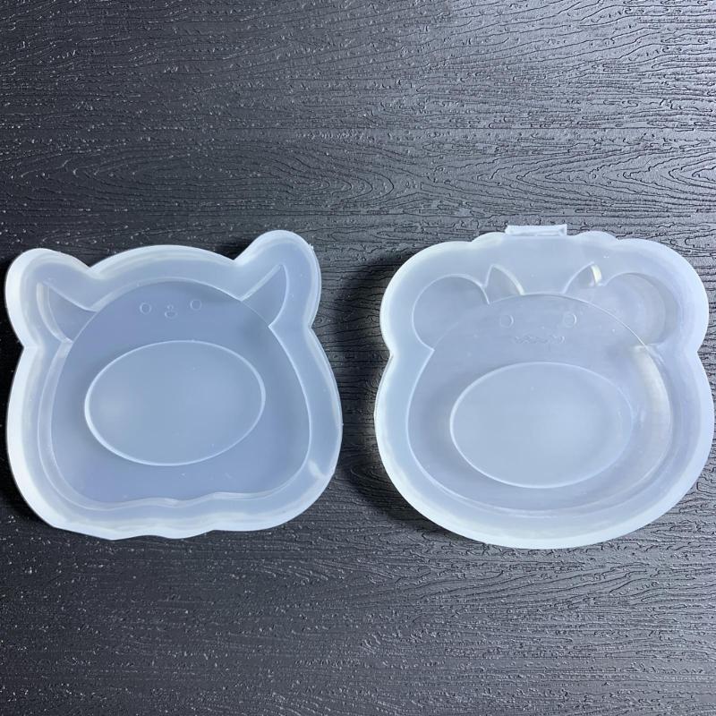 Photo Frame Silicone Mold Little Monster Ornament Epoxy Resin Mould for DIY Epoxy Resin Mold Craft Table Home Decoration