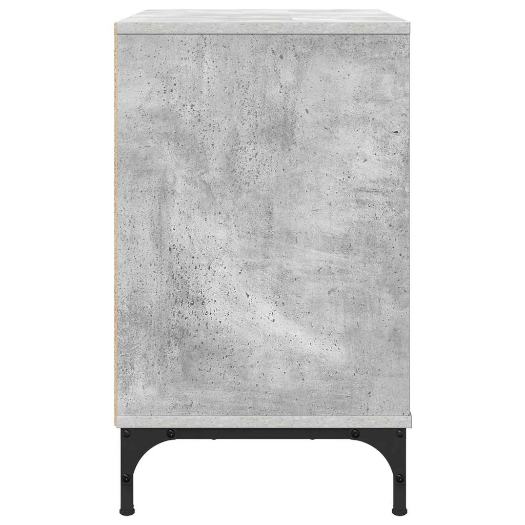 Nightstand Concrete Grey 63.5 x 36 x 61 cm Particleboard