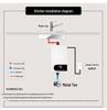 Smart Inverter Constant Temp Shower Heater Set