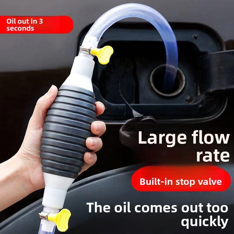 Car Manual Fuel Pump Kit Hand Suction Oil Extractor Durable Pipe for Petrol Diesel Liquid Pumping Universal Vehicle Accessories