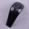 Carbon Fiber Style Gear Shift Lever Knob Cap Cover Trim Fit For Mazda 3 BP CX-30 DM