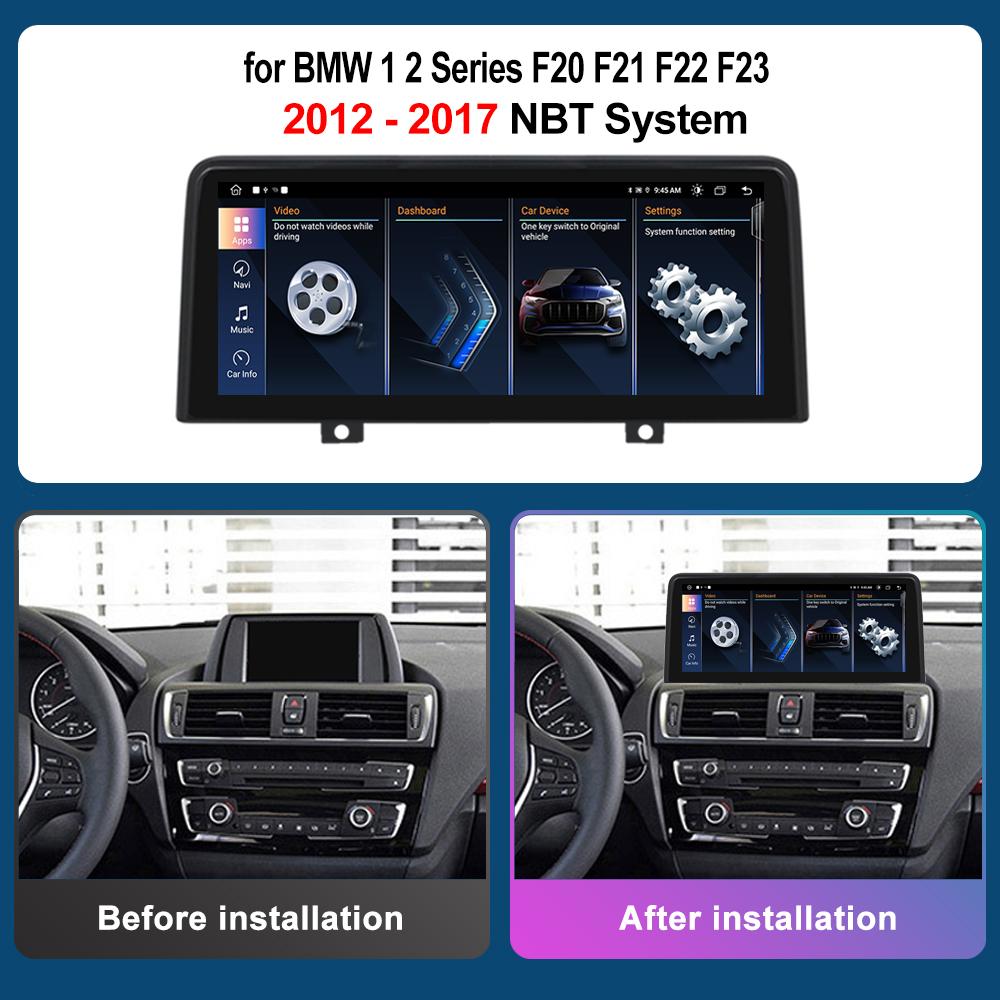 12.3 Inch for BMW 1 2 Series F20 F21 F22 F23 2012 - 2017 HD Touch Screen Android Car Radio Multimedia Player DSP Stereo
