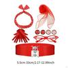 1950S Women Costume Gloves Scarf Retro for Holiday Outfit Festival Props