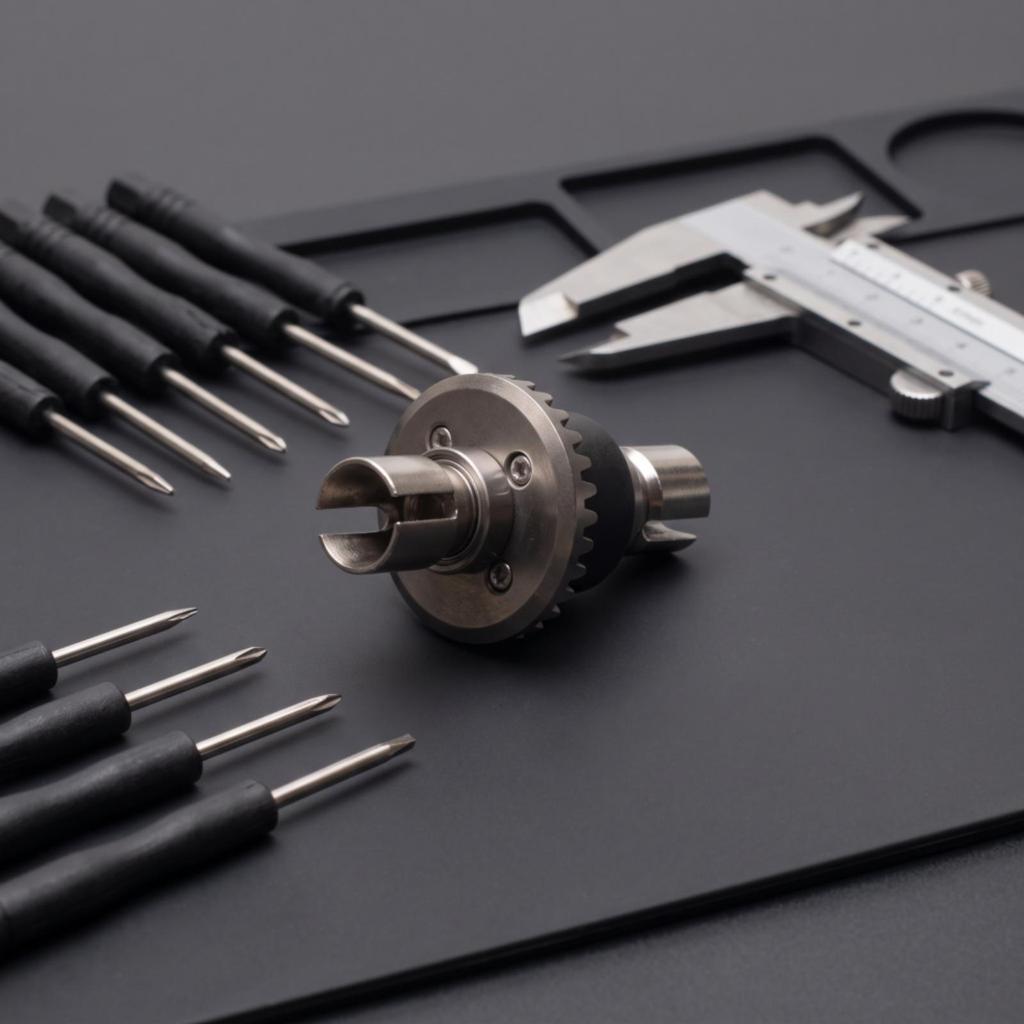 RC Car Differential Assembly Wear-Resistant Hardware Easy To