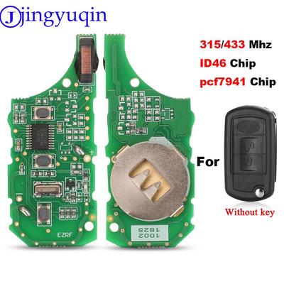 Jingyuqin Remote 3B Flip Car Key Shell Cover ASK 315/433MHZ ID46 Chip For LAND ROVER Range Rover Sport LR3 Discovery Control
