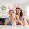 Velvet Easter Decoration, Spring Table Decoration, Central Display Item (indoor), Easter Family Party Decoration.