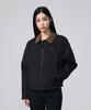 Discovery Expedition Women'S Collared Quilted Padded Jacket (Black)