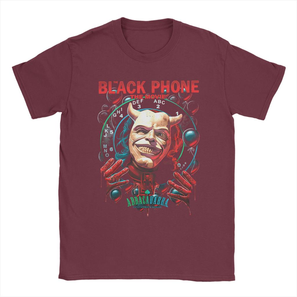Man T-Shirt 2025 Black Phone 2 Movies T Shirts Trending  Summer Tees Y2K Funny Casual Cotton Tops Gift Idea