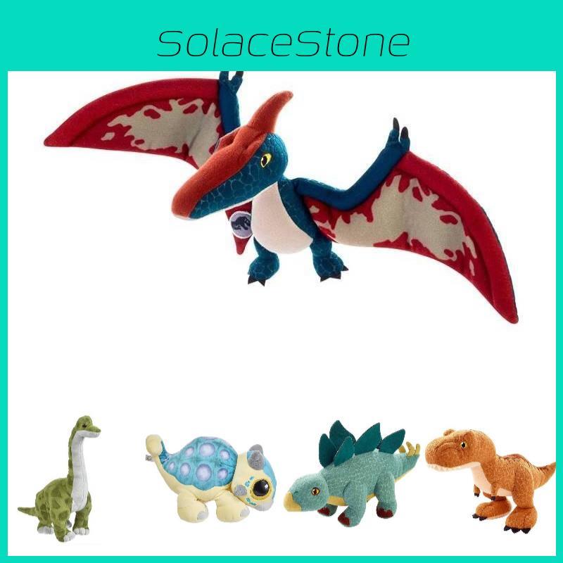 Cute And Soft Jurassic Dinosaur Plush Toys Available In Five Different Species!