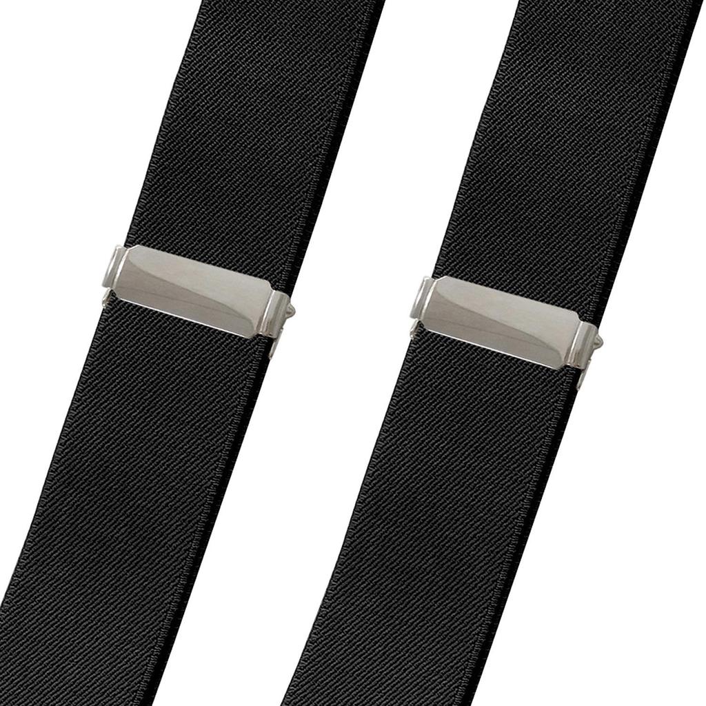 Men's Elastic X-Shape Adjustable Dress Suspenders Braces