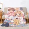 Cardcaptor Sakura Strandtuch Designerdecke für Sofas Sofadecken King Size Zuhause und Dekoration Gestrickte Plaid Tagesdecke