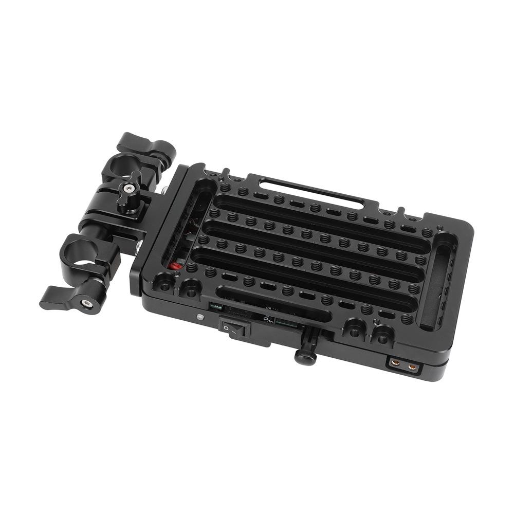 

HDRIGV 15MM Adjustable Battery Mount Adapter with 360° Rotation Battery Mount with Adjustable Clamp