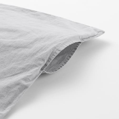 MUJI Washed Duvet Cover Dark Gray Queen Size 210 X 210cm 83333355