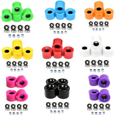 Upgrade Your Skateboard Gear with This Set of 4 Wheels 8 Bearings and 4 Spacers
