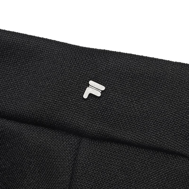 Fila Milano Series Fashion Simple Knitted Casual Long Dress Women Dresses Black F11W515301FBK