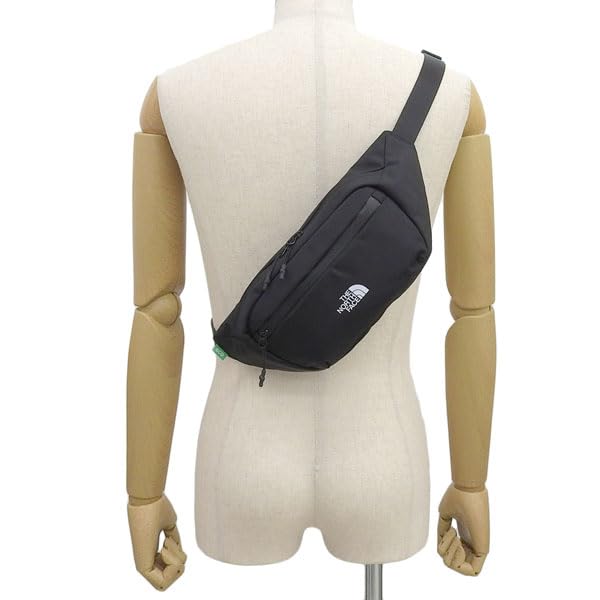 North and Shoulder Body Waist Sports Hip NN2HQ02A BLK [The Face] Men's Women's Bag, Bag, Bag, Nylon, Black, Sack, [Used]