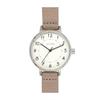 TEA SPOON Handwritten Index Watch N04222A-1 MOC Women's Brown