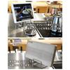 in Pot Lid Stand TSBBQ Dutch Oven Lid Holder Lightweight Stable Stainless Steel Tablet Stand Cutting Board Holder 321g [Made Tsubame-Sanjo] TS-FT