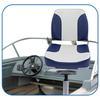 Strong Marine Boat Seat Turning Base With 360 Degree Rotation For Fishing Boats And Pontoon Boats