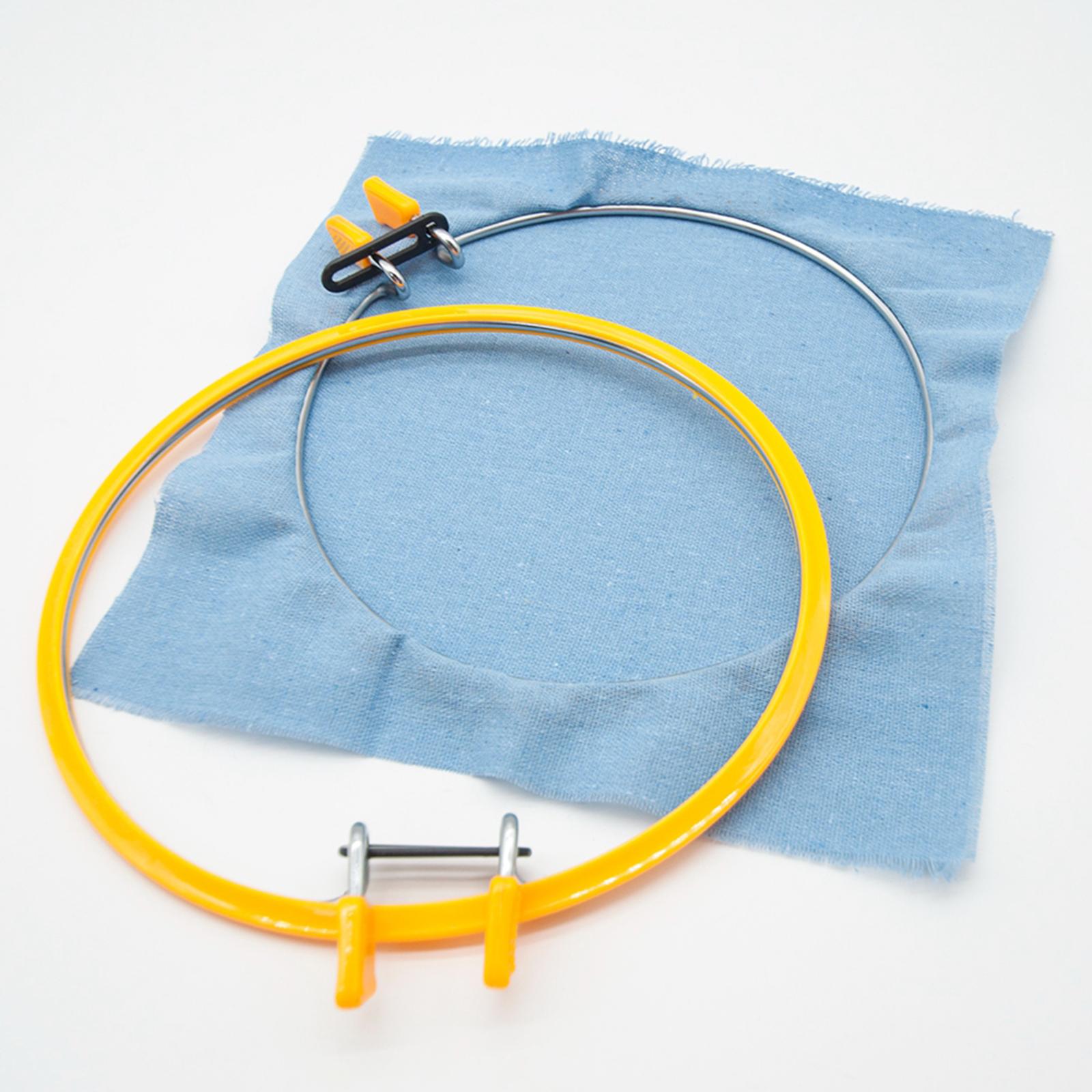 Embroidery Hoops Round Circle Cross Stitch Hoop Ring Plastic Embroidery Frame