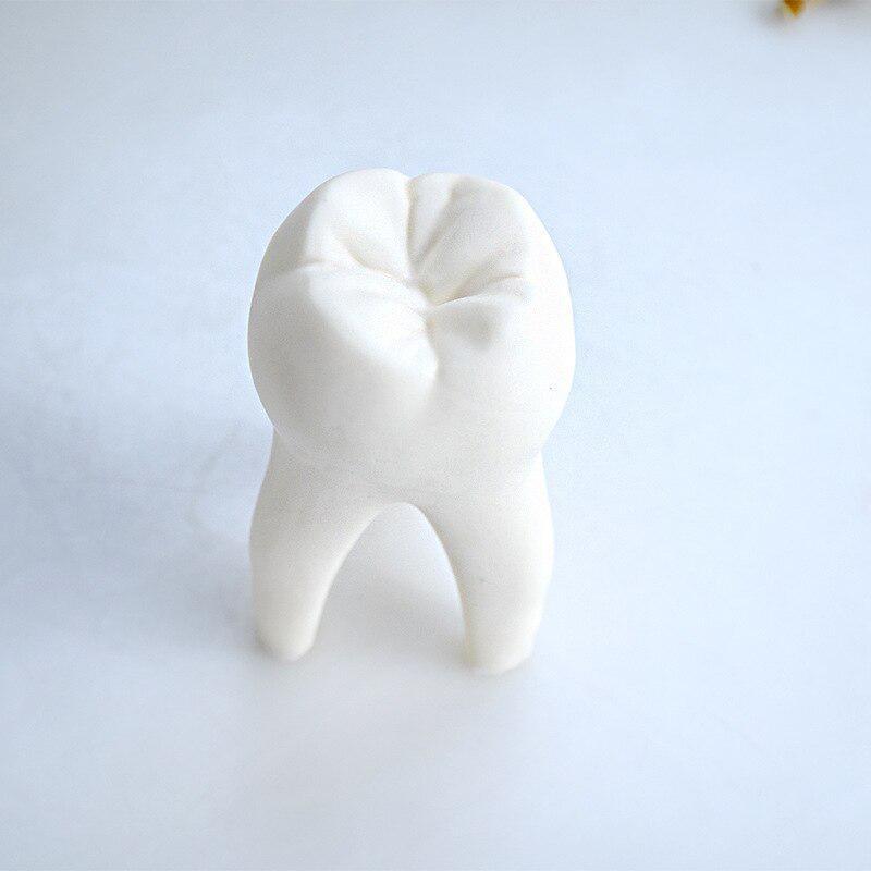 Große 3D Dental Silikon Kerze Form Simulation Zähne Aromatherapie Gips Harz Seife Backform Home Art Deco Party Ornament