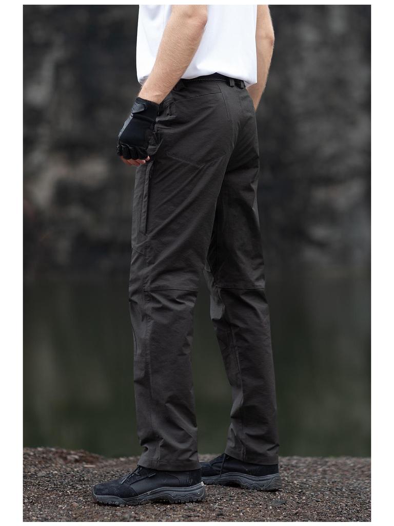 Free Soldier Men's Rising Sun Tactical Stretch Pants - Outdoor, Wear-Resistant, Scratch-Resistant, American Retro Long Trousers