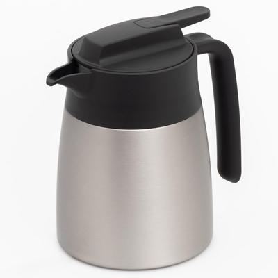 Atlas 800ml Insulated Water Pot with Pressure Relief Tabletop Stainless Steel Vacuum Easy To Silver Valve, Ultra-Lightweight, Energy-Saving,