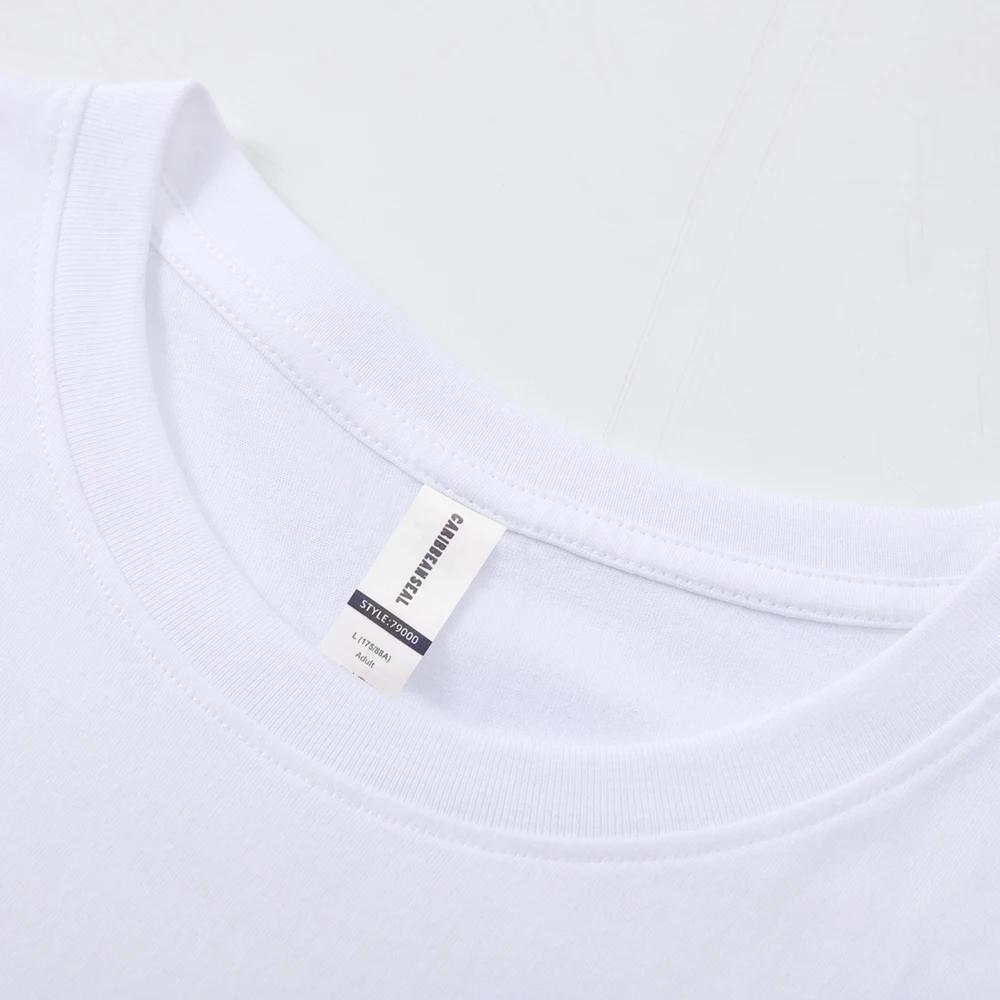 Please Pay Attention To American Retro Cartoon Print Short Sleeved T-shirt Trendy Cotton Loose Oversize Lovers Men Women T Shirt