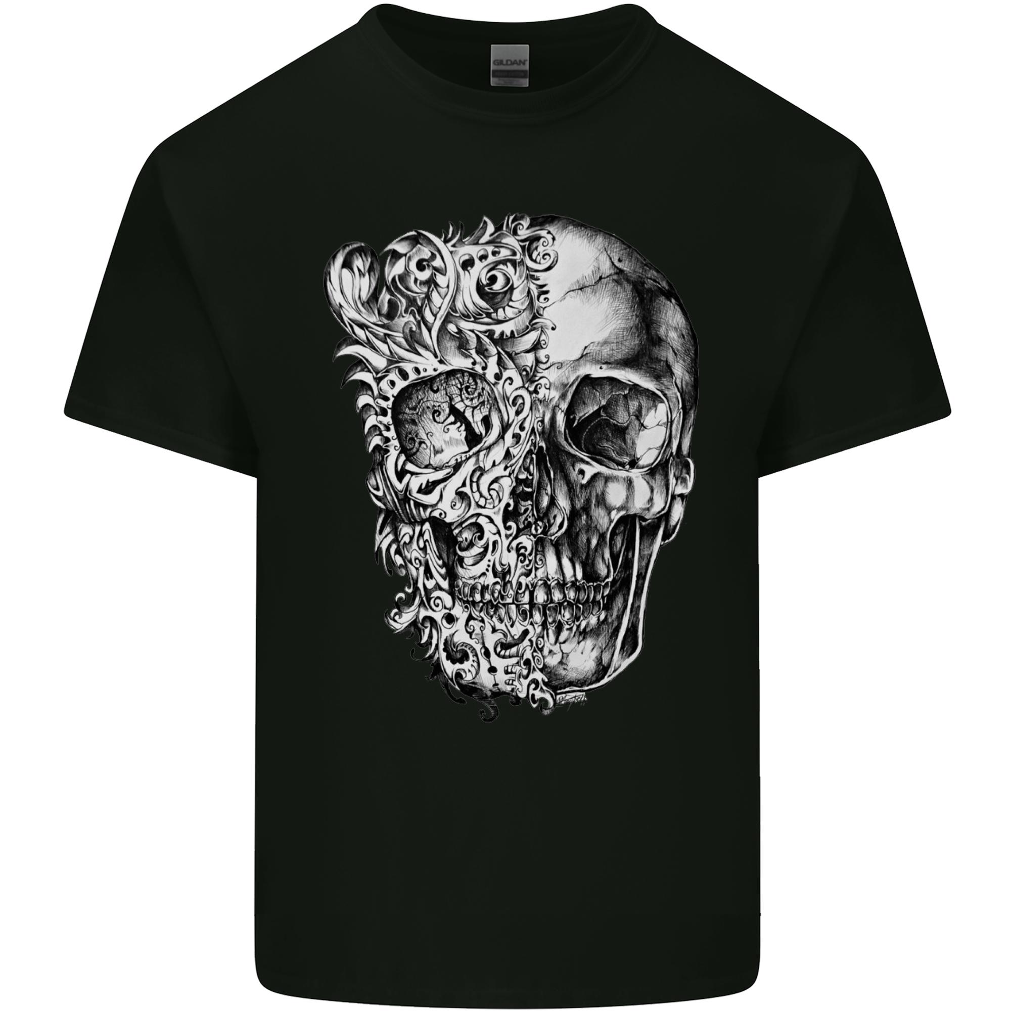 Odd Skull Unisexs Light Cotton TShirt S