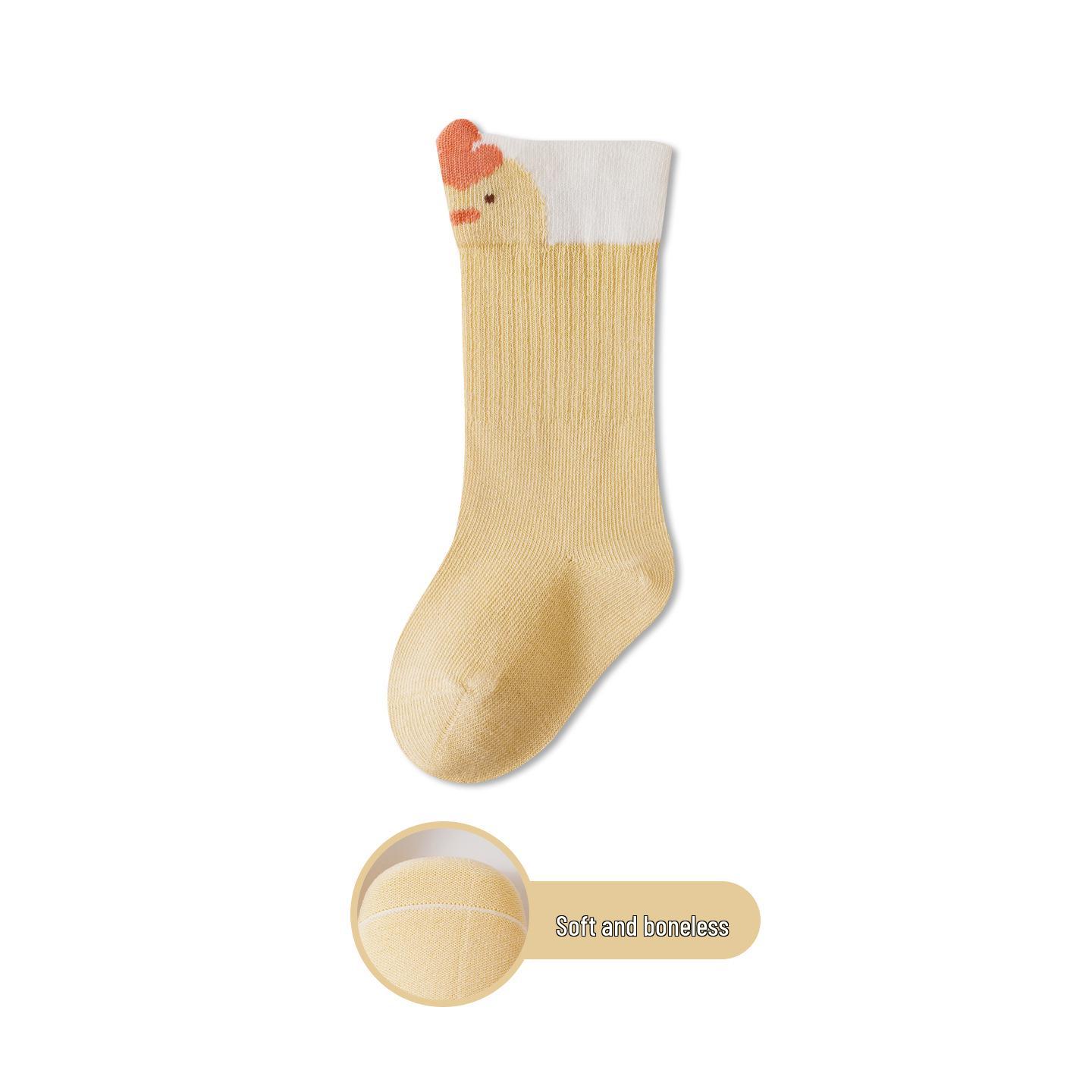 

Boneless Cartoon Baby Socks – High Elasticity, Long, and Loose-Fit for Newborn Boys & Girls 8-24 months M (Foot Length 10-12 cm)