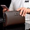 Herren Lychee-Muster Business Clutch Tasche