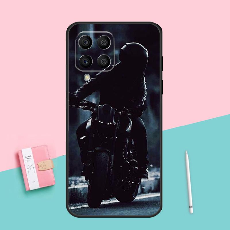 Fashion Motorcycle Man For Samsung Galaxy M32 M52 M31 M16 M11 M21 M13 M33 M35 M53 M55 M15 M14 M34 M54 M12 M06 Case