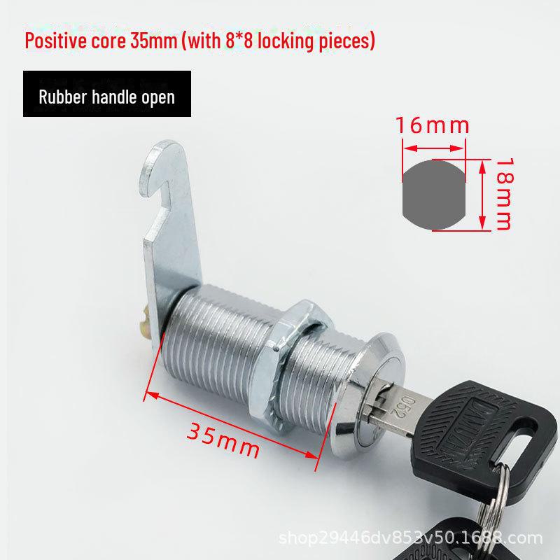 

Сердцевина замка для шкафчика для персонала и железного шкафа - 40-миллиметровый замок с язычком и позитивным сердечником для файлового ящика, ящика для счетчиков и ящика.