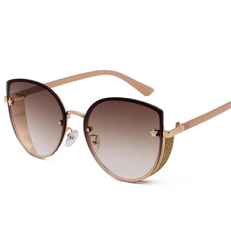 Jett 9229 Trendy Ocean Lens Sunglasses, Couple’s Thick Full Metal Frame.