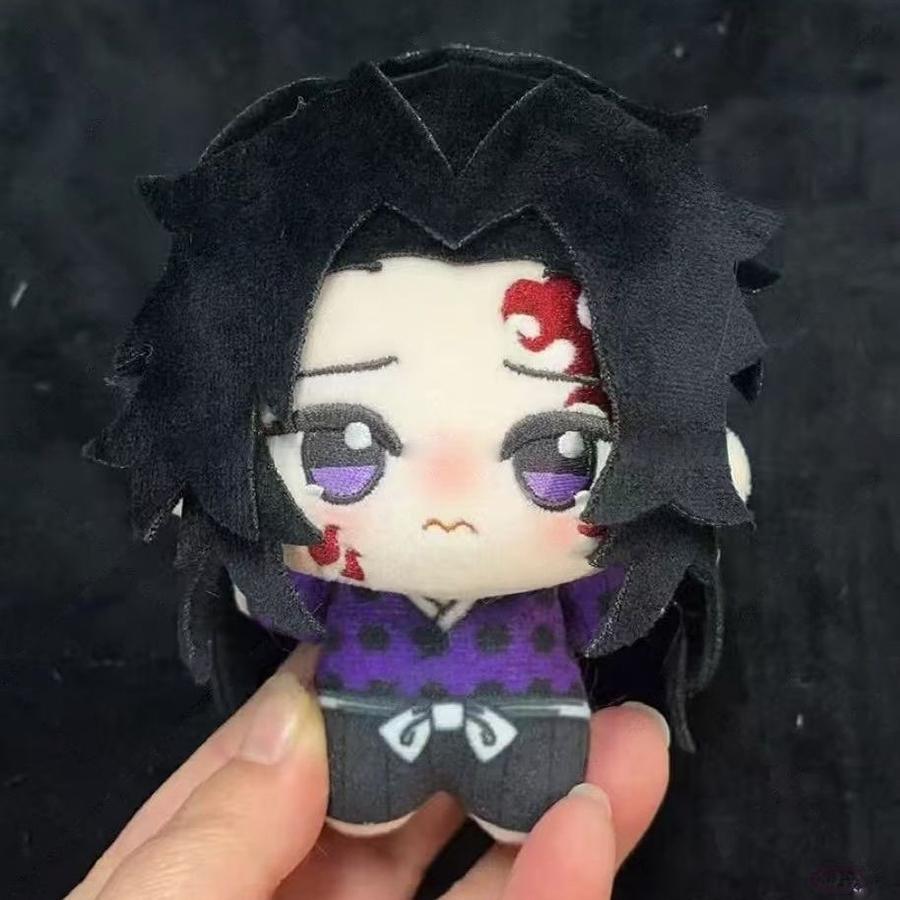 

10 см Аниме Клинок, рассекающий демонов Кокушибо Плюшевая кукла Подвеска Цугикуни Ёриити Мягкая игрушка Коллекция фанатов Периферия Игрушки Подарок на день рождения 10cm