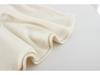 Women's 2025 Winter Korean-Style Slimming Warm Vest with Chest Pads - White, Non-See-Through