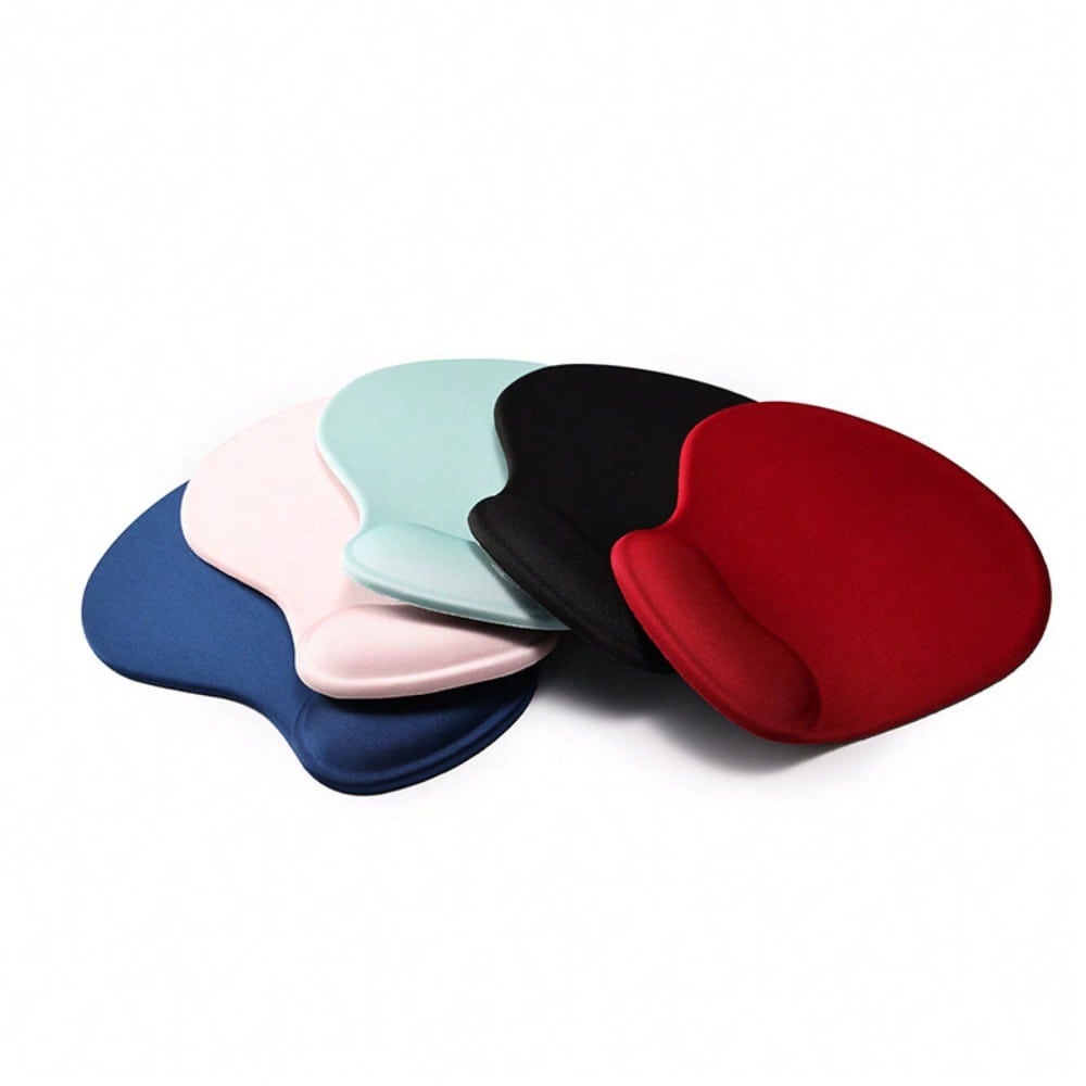 Simple Solid Color Mouse Pad Wrist Guard Wrist Holder Cloth Silicone Wrist Guard Pad