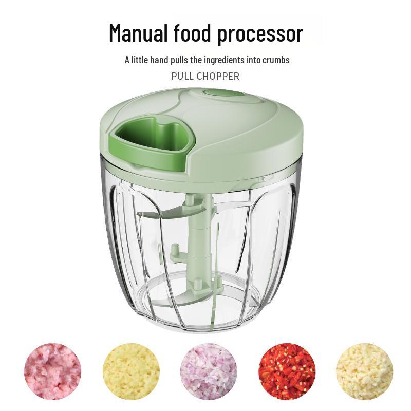 Manual Food Processor: Pumpkin Masher, Meat Grinder, Baby Food Maker, Onion Ginger Garlic Chopper