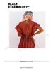 Solid Color Beach Cover-Up Long Dress with Sun Protection