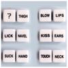 Black and White Erotic Dice: 16mm Teasing Game