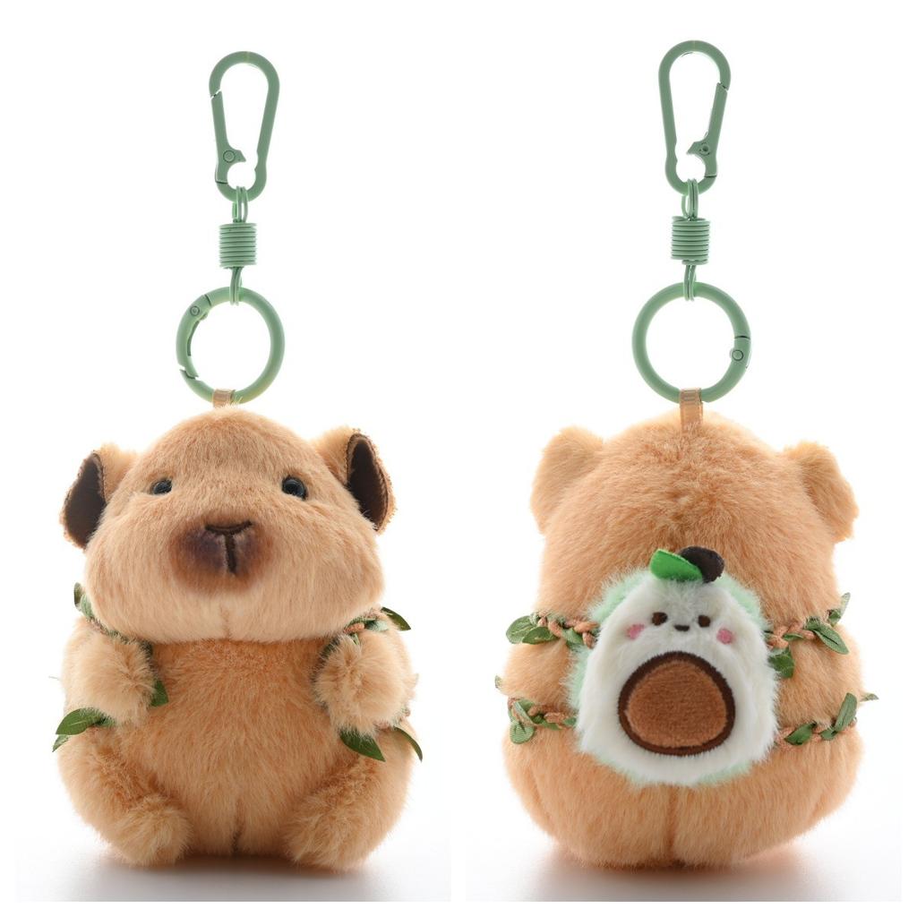 Cute Doodle Dutch Pig Family Plush Keychain Fun Doll Pendant Soft Cute Hanging Ornaments