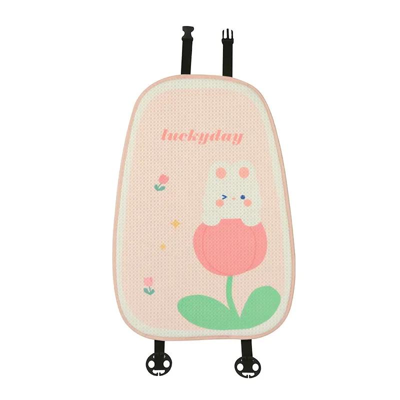 Car Seat Four Seasons General Purpose Cartoon Lovely Woman Breathable Comfortable Car Interior Seat Cushion