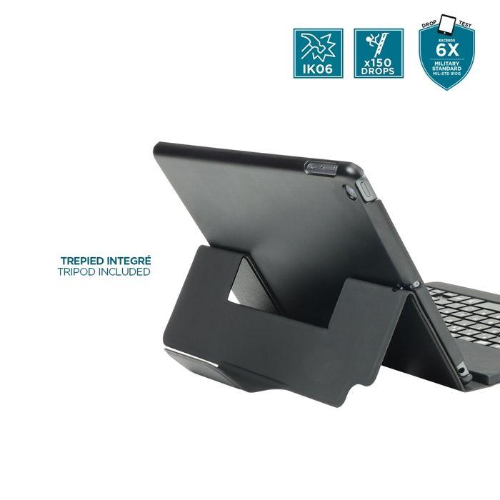 Coque De Protection Pour iPad 11" A16 (11th Gen) & iPad 10.9'' (10th Gen) Avec Clavier Bluetooth® Français AZERTY - MOBILIS