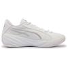 Puma All-Pro Nitro Comfortable Lightweight Shock Absorption Slip Resistant Anti-Twist Low Top Basketball Shoes Unisex sneaker White 311343-01