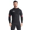 SBART Men's 3mm Short Sleeve Wetsuit Top