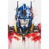 Transformers Bumblebee Optimus Prime Targhetta Decorativa in Metallo Regalo per Ragazzi Decorazione da Parete