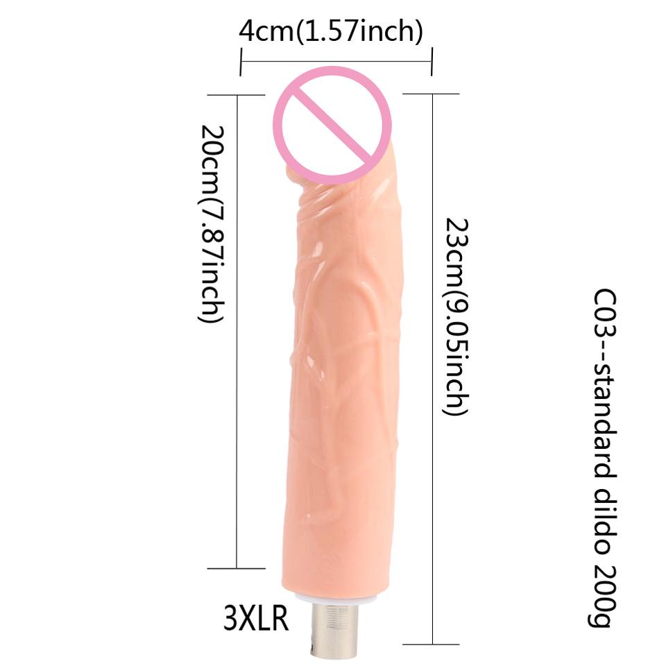 DTSUDU Sex Machine Accessory For Sex Machine, With 3XLR Connector, Toy Suction Cup, Adjustable Length Angle Accessory