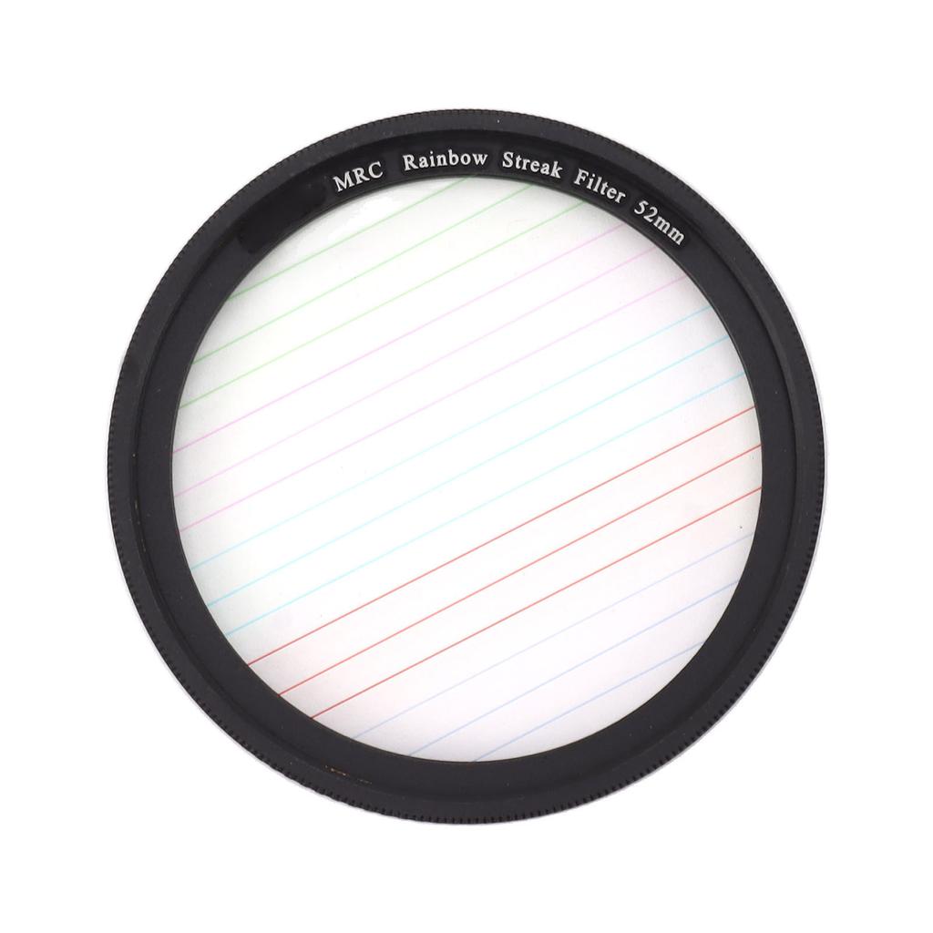 Colorful Streak Star Filter Micro SLR Camera Dot to Line Filters Special Effects Camera Filters for Night Scenes 52mm