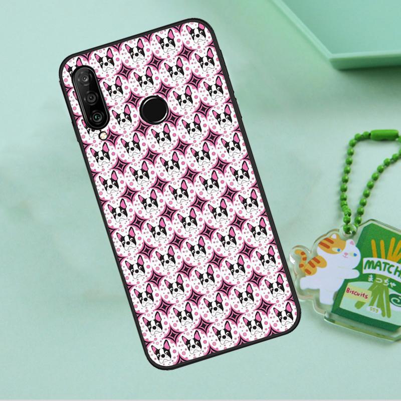 Funny Boston Terrier Dog For Huawei Nova 10 9 SE 5T 12s 12i 11i Y91 Y90 Y60 Y70 Y72 Y61 P20 P40 P30 Lite P60 Pro Case
