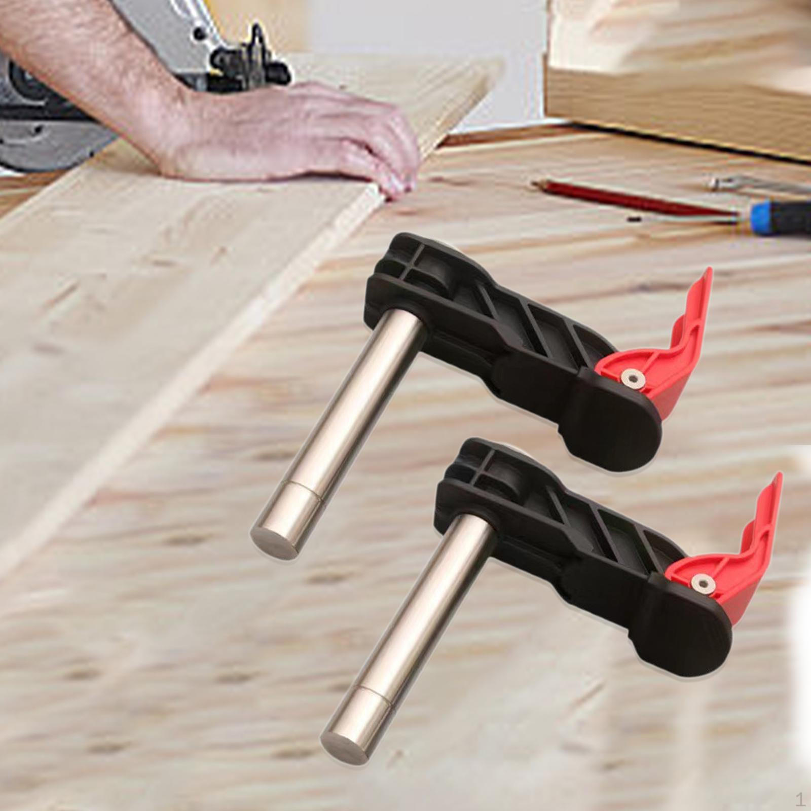 

Woodworking Fast Fixed Clip Bench Dog Clamp Sturdy Workbench Hold Down Multipurpose for Type D